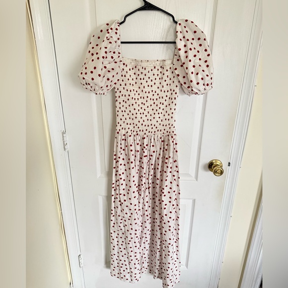 o.p.t Nan Tomato Print Drop Waist Maxi Dress - Picture 7 of 8